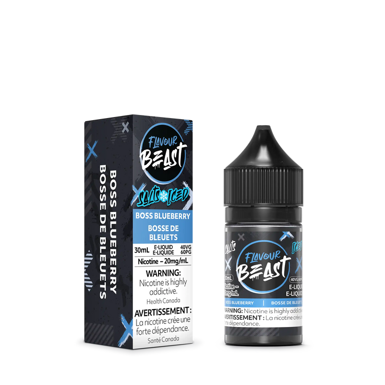 Boss Blueberry Iced by Flavour Beast Salt