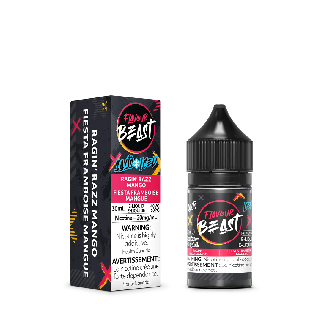 Ragin' Razz Mango Iced by Flavour Beast Salt