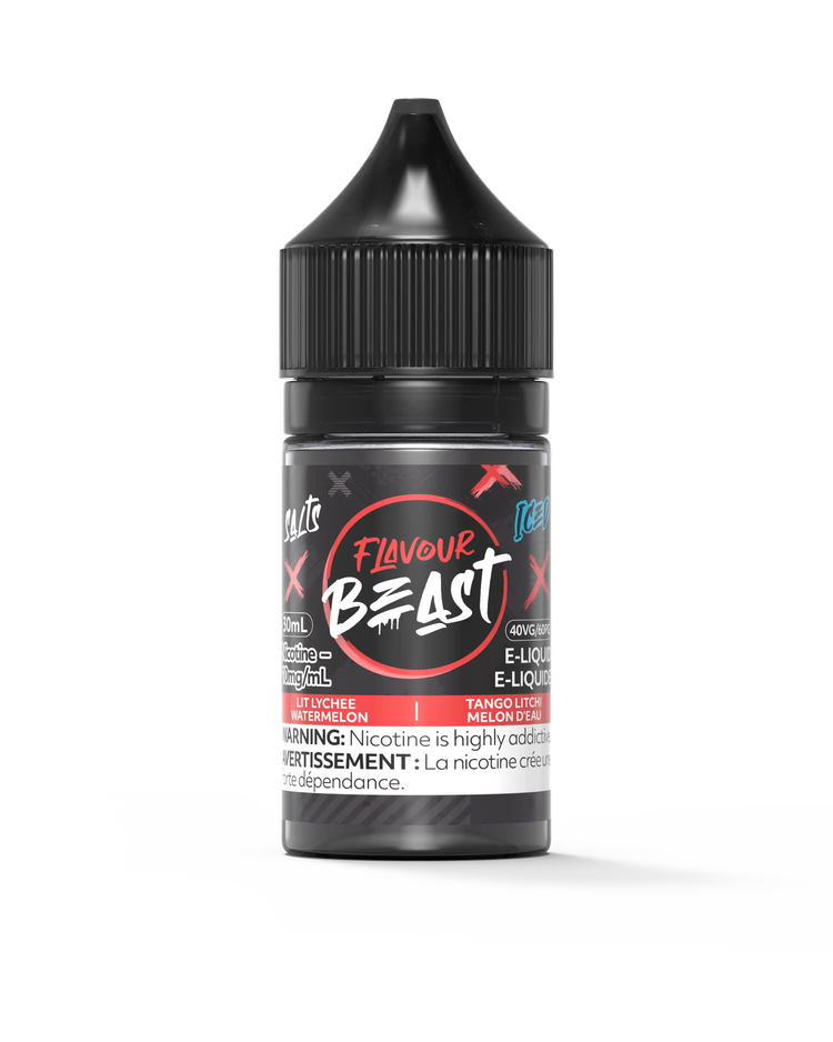 Lit Lychee Watermelon Iced by Flavour Beast Salt