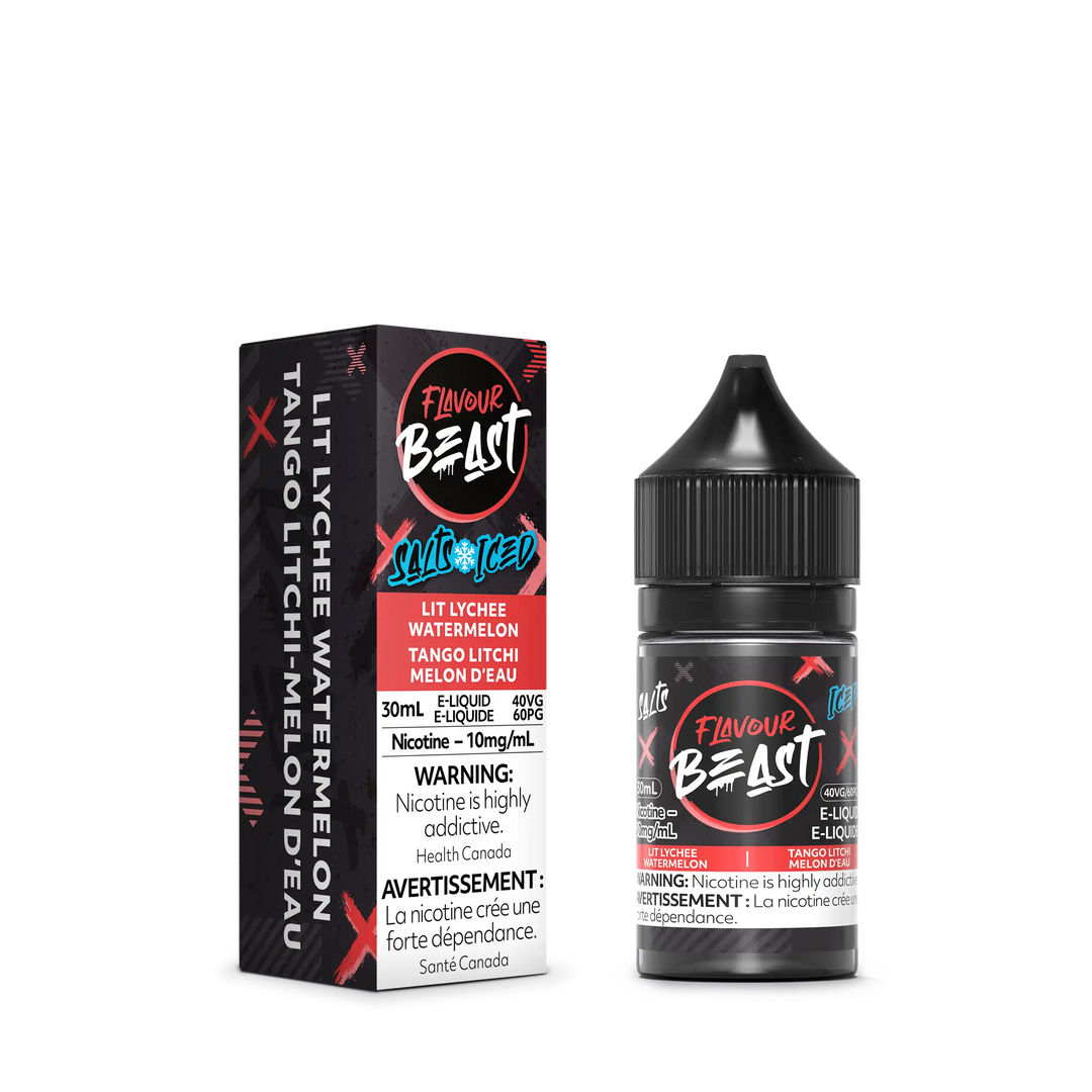 Lit Lychee Watermelon Iced by Flavour Beast Salt