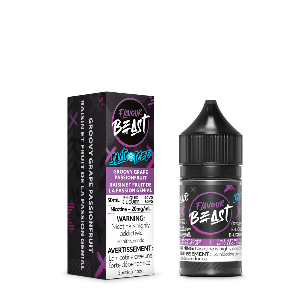 Groovy Grape Passionfruit Iced by Flavour Beast Salt