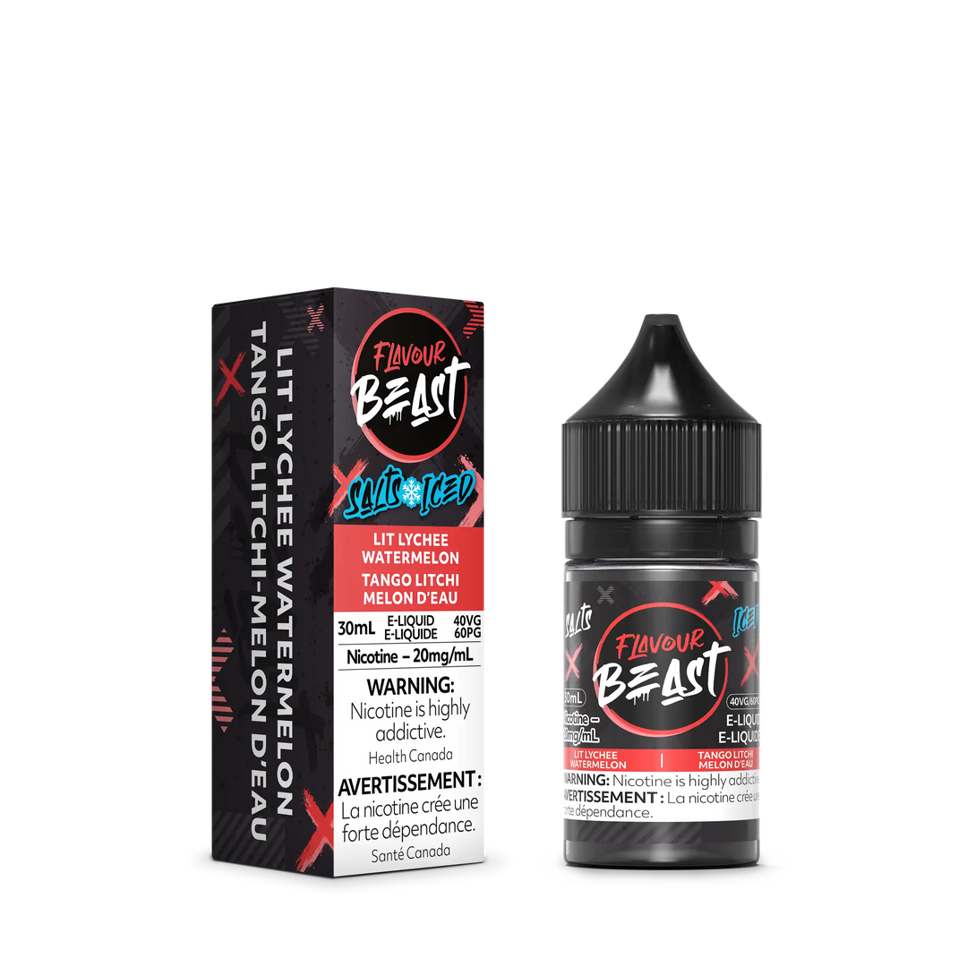 Lit Lychee Watermelon Iced by Flavour Beast Salt