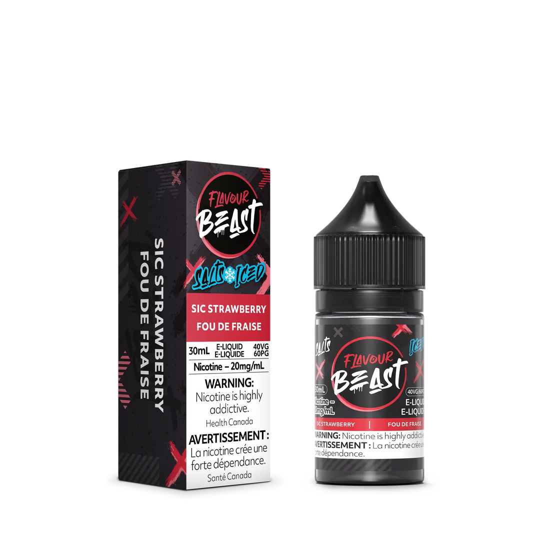 Sic Strawberry Iced by Flavour Beast Salt