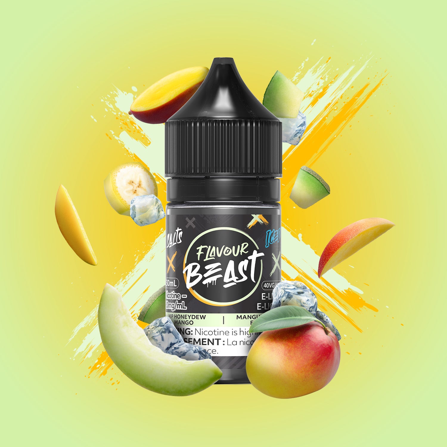 Flavour Beast Salt - Hip Honeydew Mango Iced (FEDERAL)