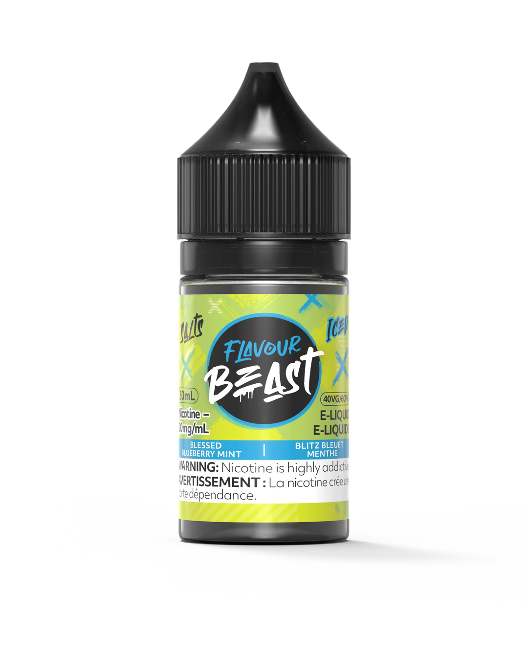 Blessed Blueberry Mint Iced by Flavour Beast Salt