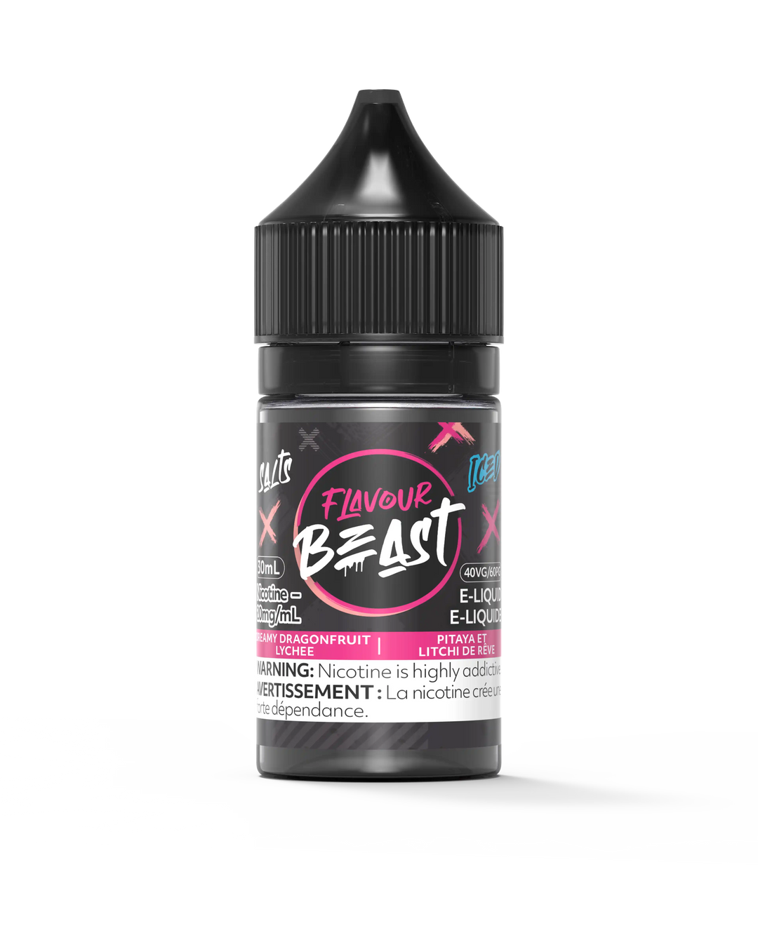 Dreamy Dragonfruit Lychee Iced by Flavour Beast Salt