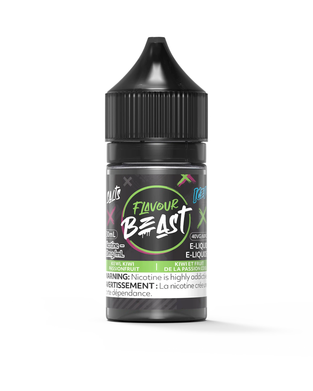 Kewl Kiwi Passionfruit Iced by Flavour Beast Salt