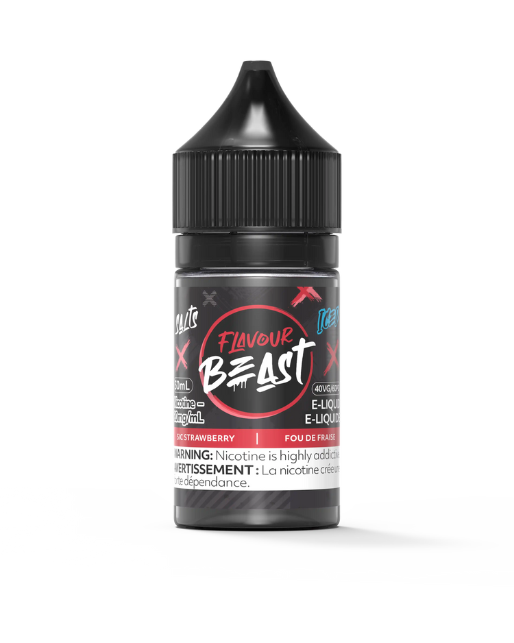 Sic Strawberry Iced by Flavour Beast Salt