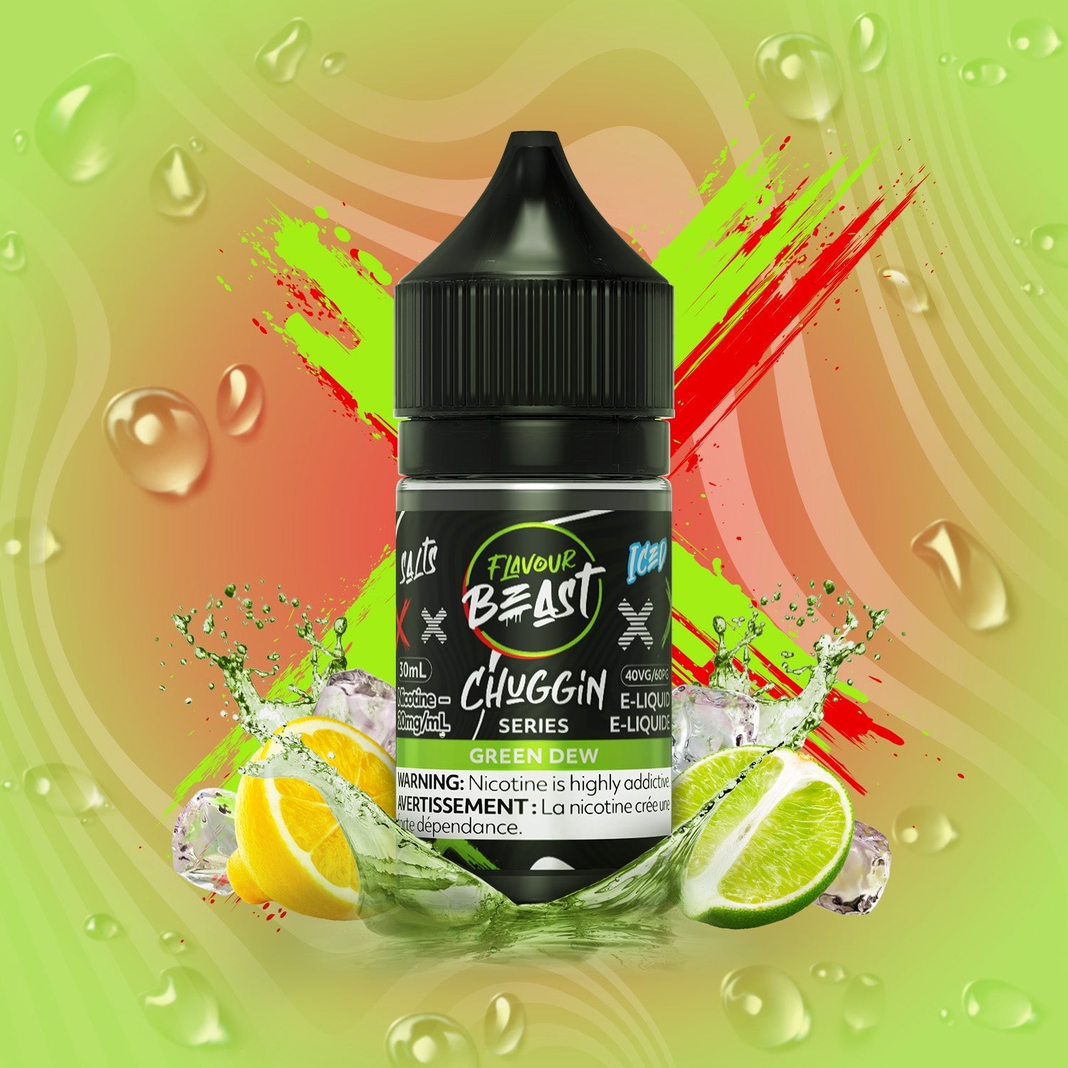 Saveur Beast Sel - Chuggin' Green Dew Iced (PROVINCIAL)