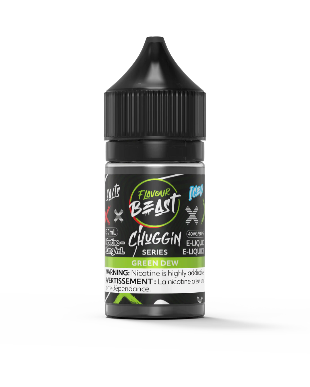 Green Dew Iced by Flavour Beast Chuggin' Series Salt