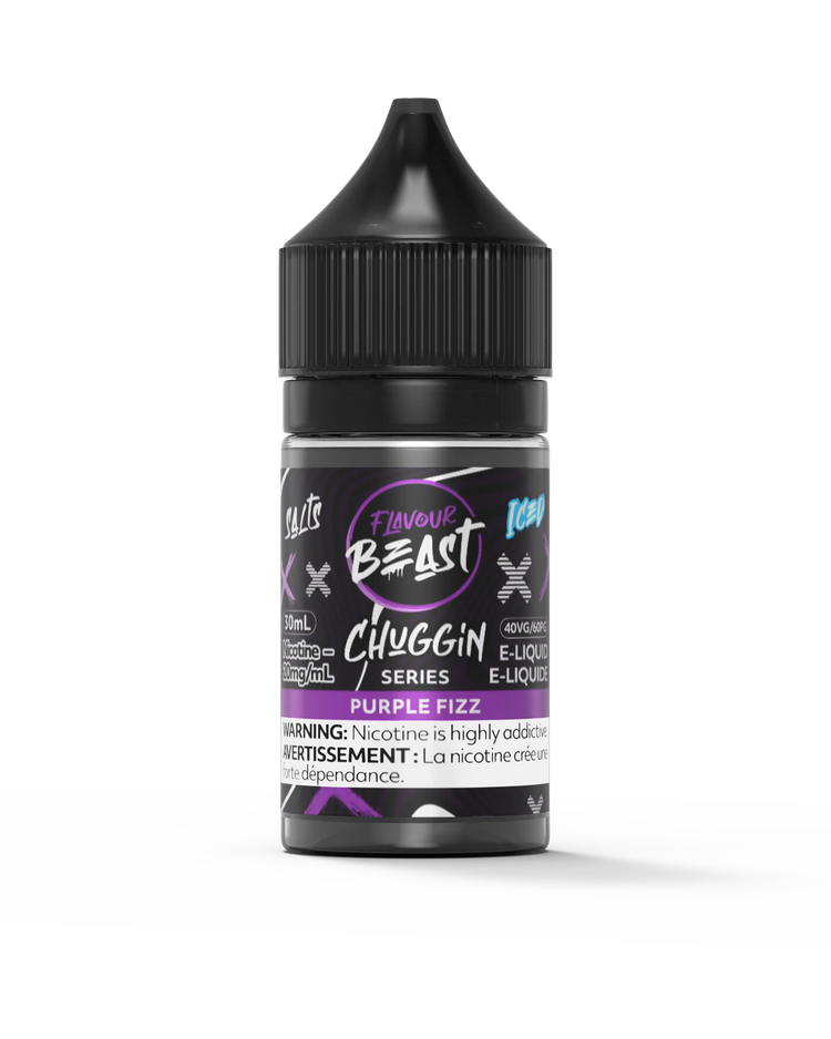 Purple Fizz Iced by Flavour Beast Chuggin' Series Salt