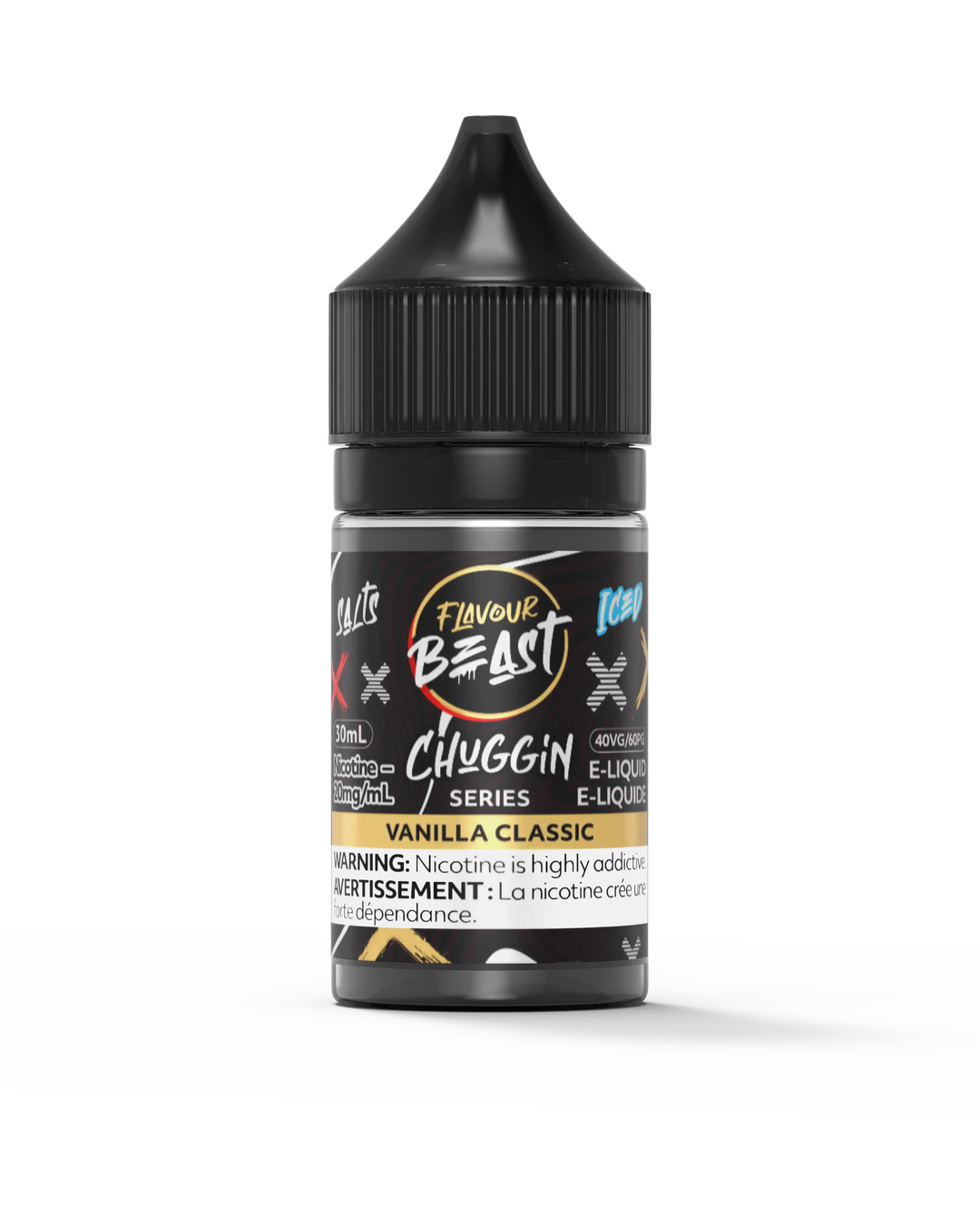 Vanilla Classic Iced by Flavour Beast Chuggin' Series Salt