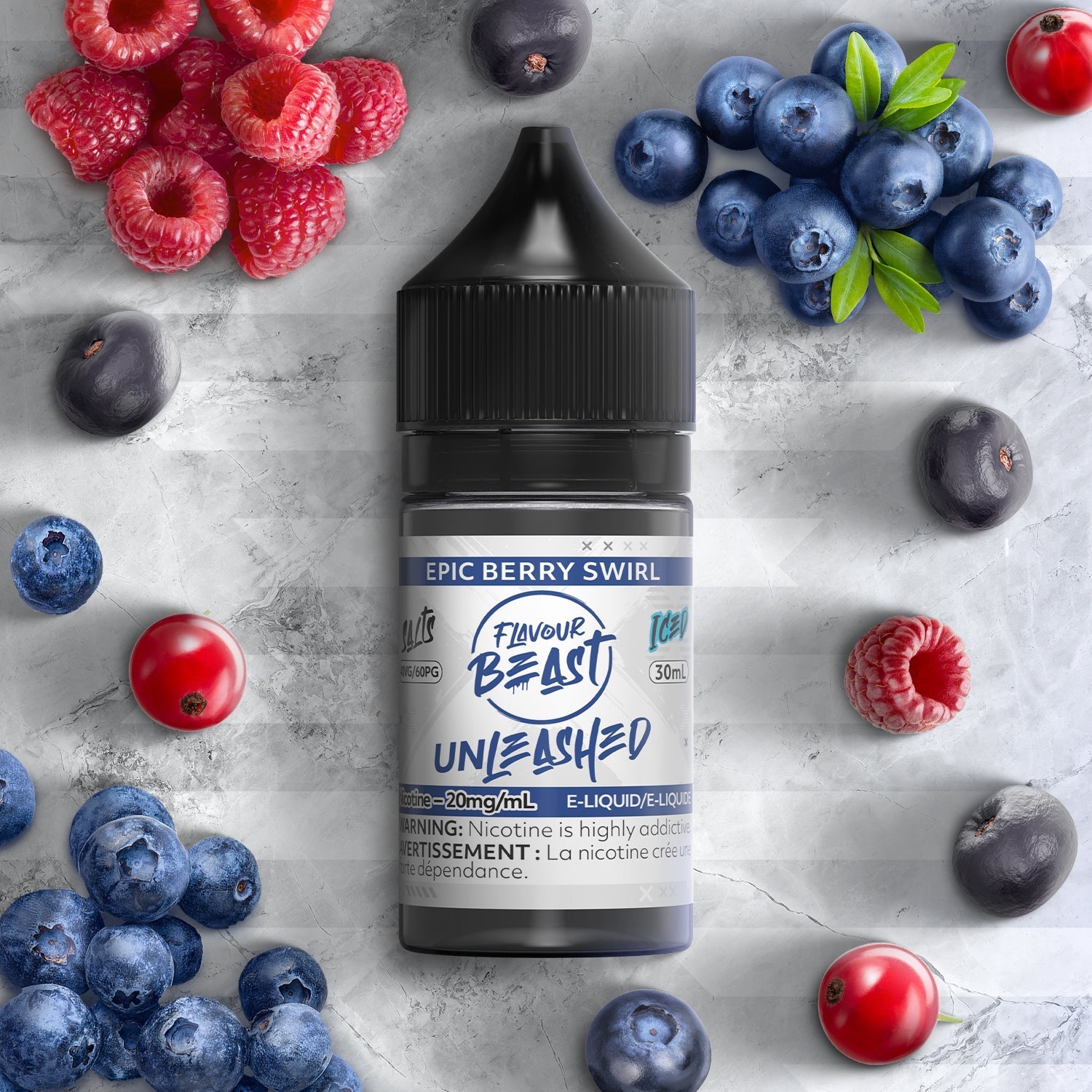 Saveur Beast Unleashed Salt – Epic Berry Swirl (PROVINCIAL)
