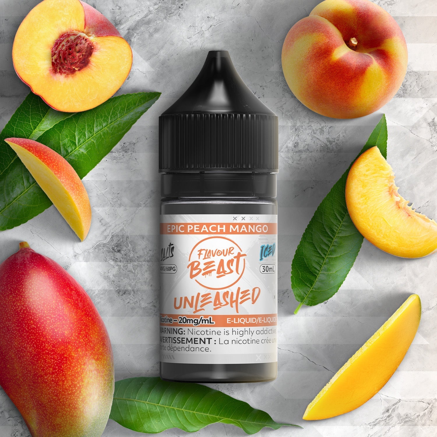 Saveur Beast Unleashed Sel - Epic Pêche Mangue (PROVINCIAL)