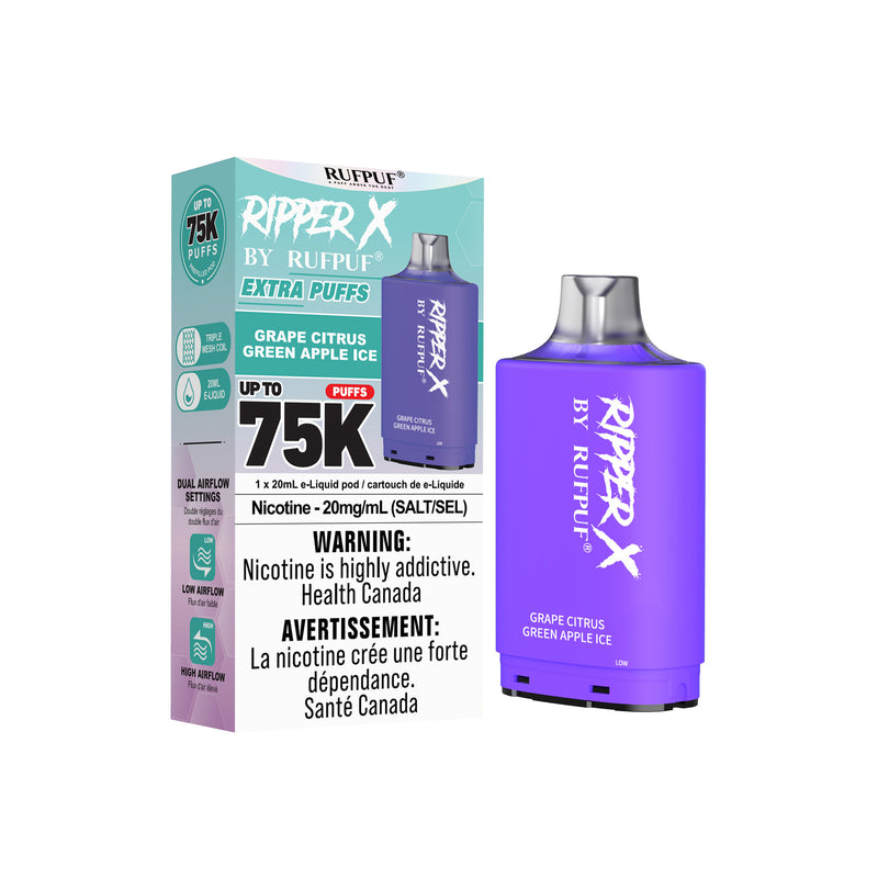 Rufpuf - Ripper X Pods (PROVINCIAL) (75k puffs)