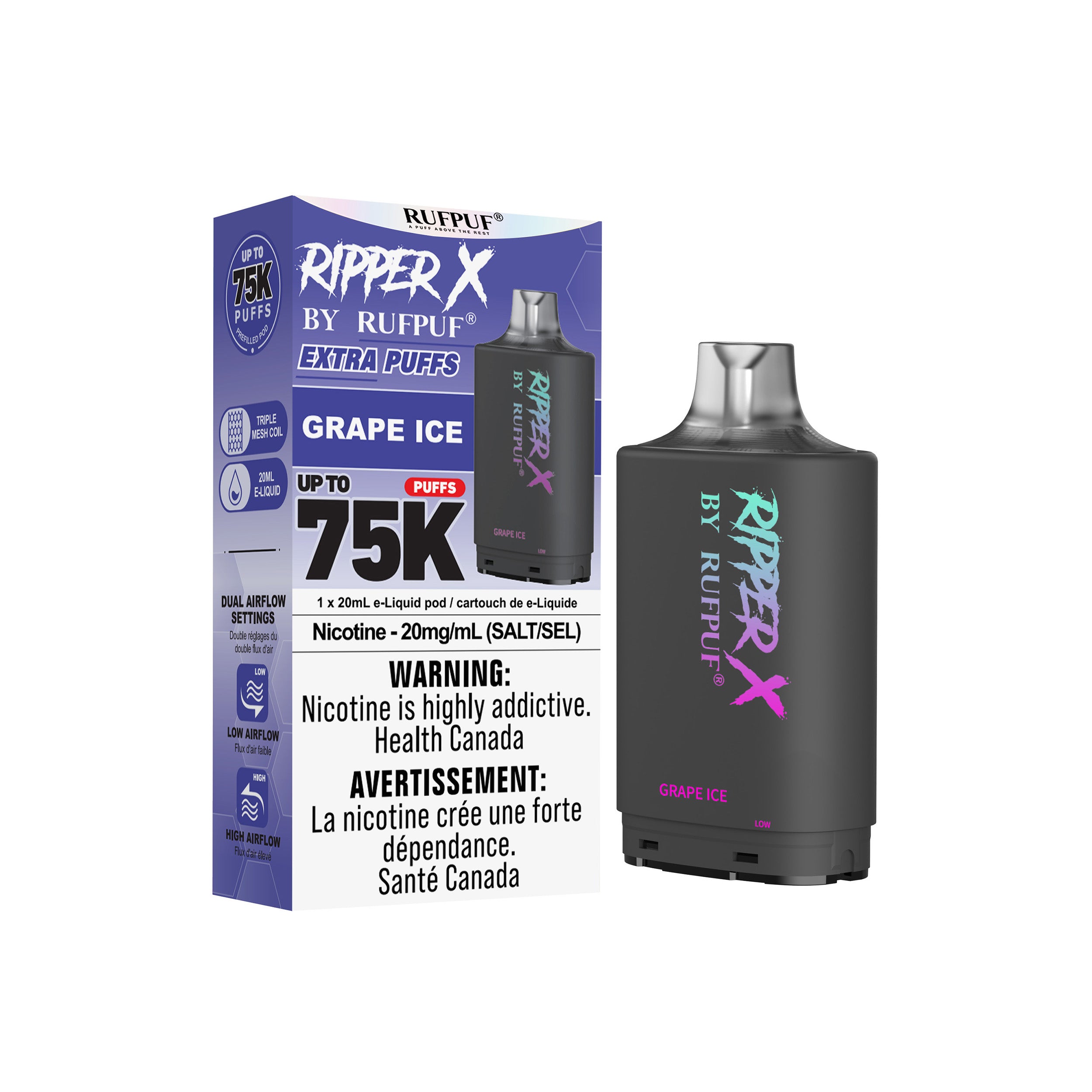 RUFPUF Ripper X Pods Canada | VIP Vape
