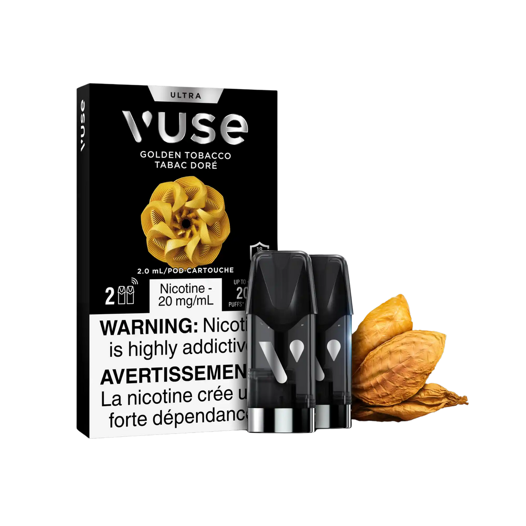 Golden Tobacco Vuse Ultra Pods
