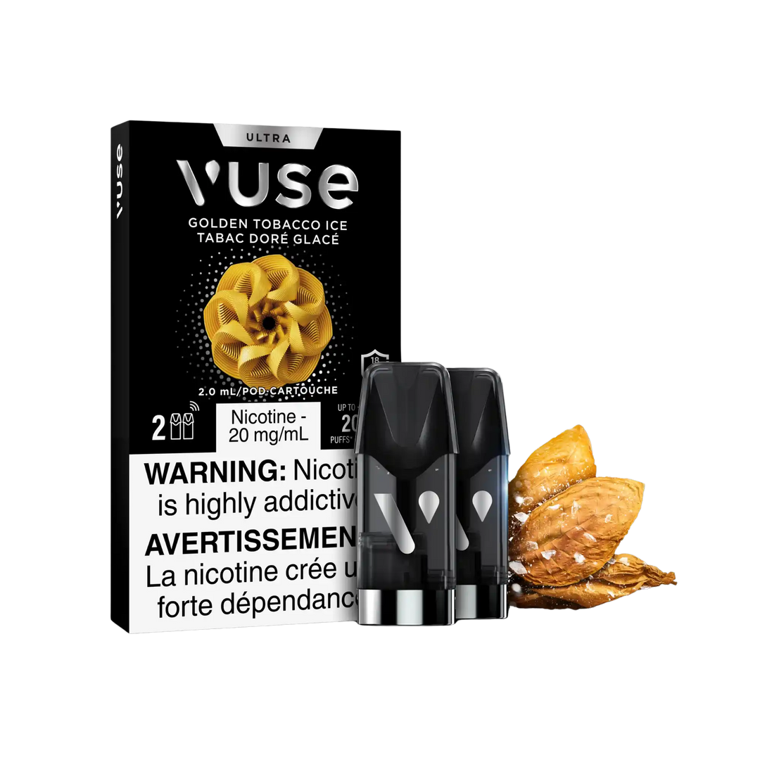 Golden Tobacco Ice Vuse Ultra Pods