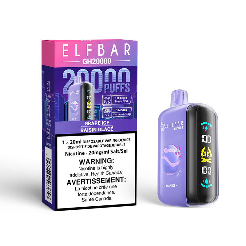 Elf Bar - GH20K Disposable E-Cig (20K Puffs) (FEDERAL)