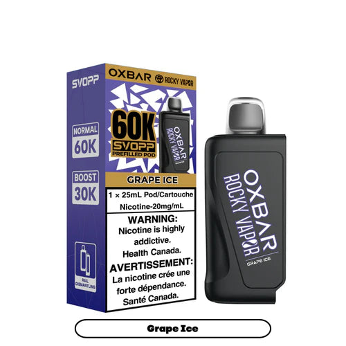 Svopp Rocky Vapor Oxbar 60K (Provincial) (60k Puffs)