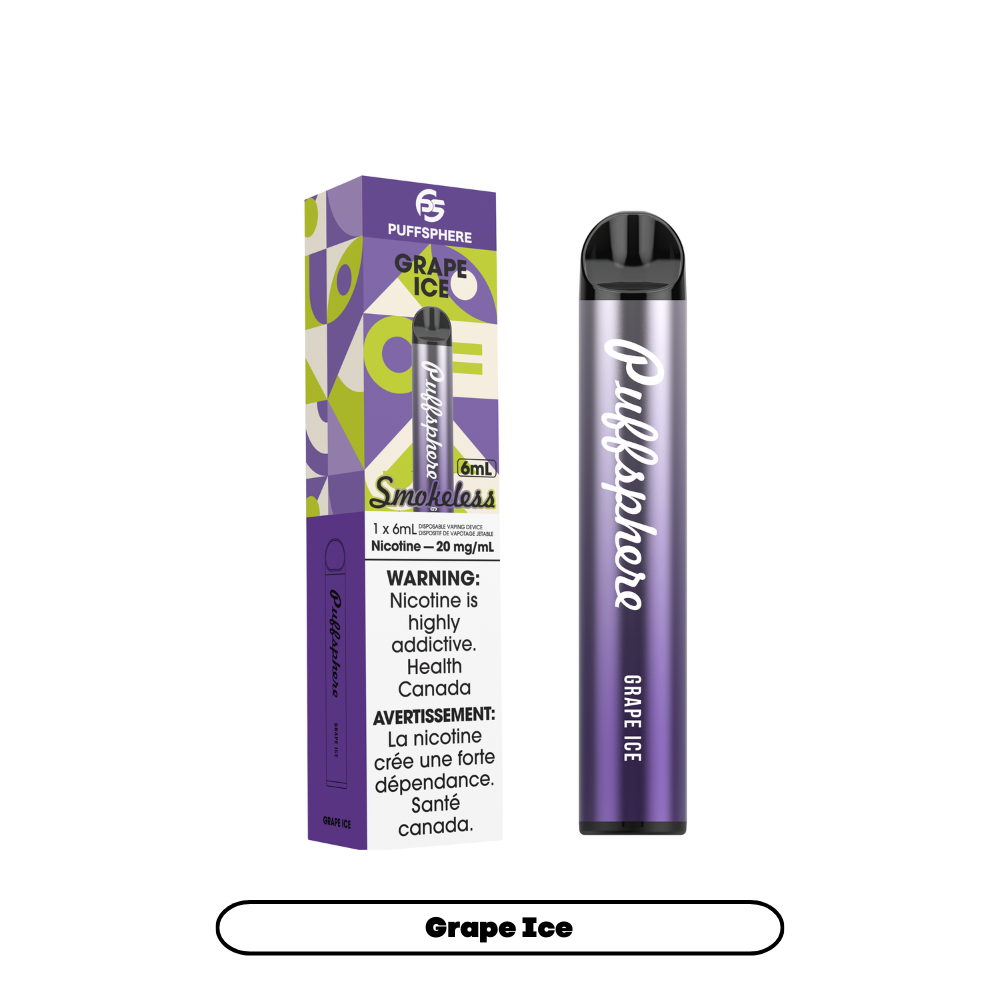 Puffsphere Smokeless - Disposable E-Cig (PROVINCIAL) (2500 Puffs)