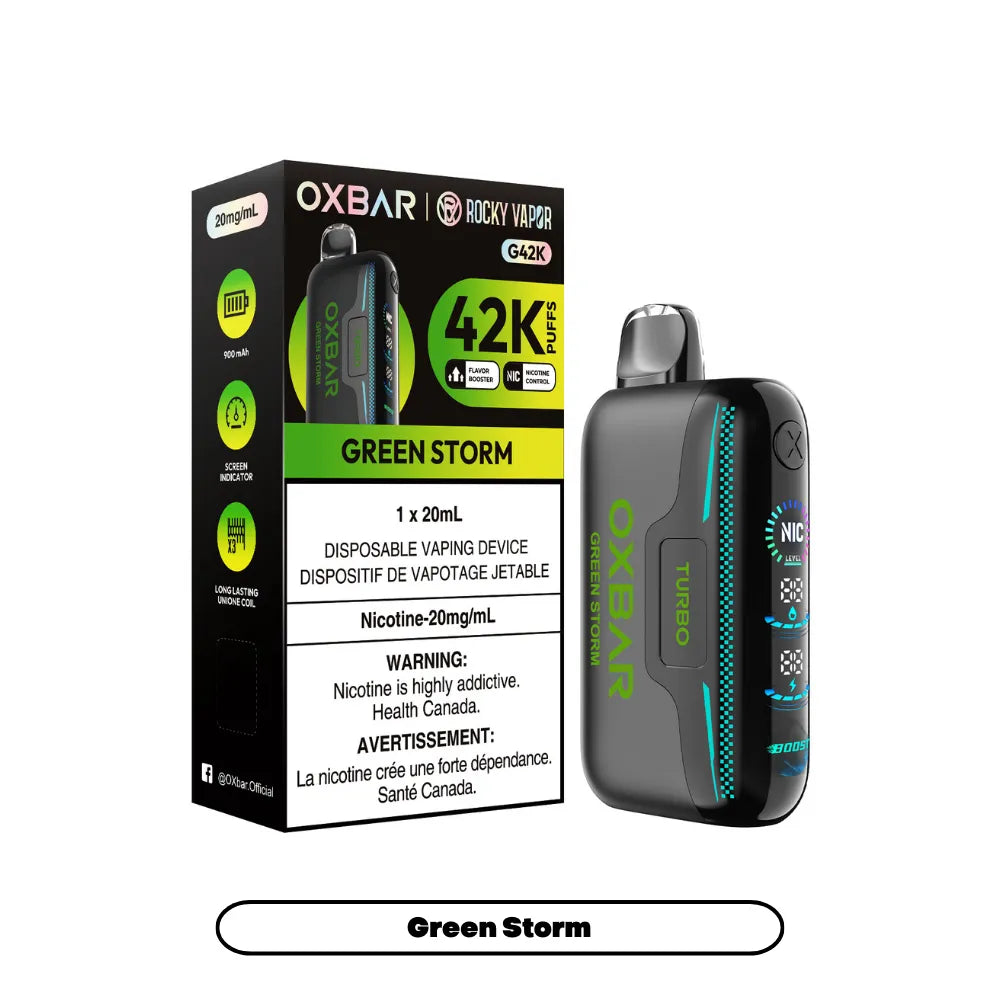 Green Storm Oxbar G42K - Disposable 42K