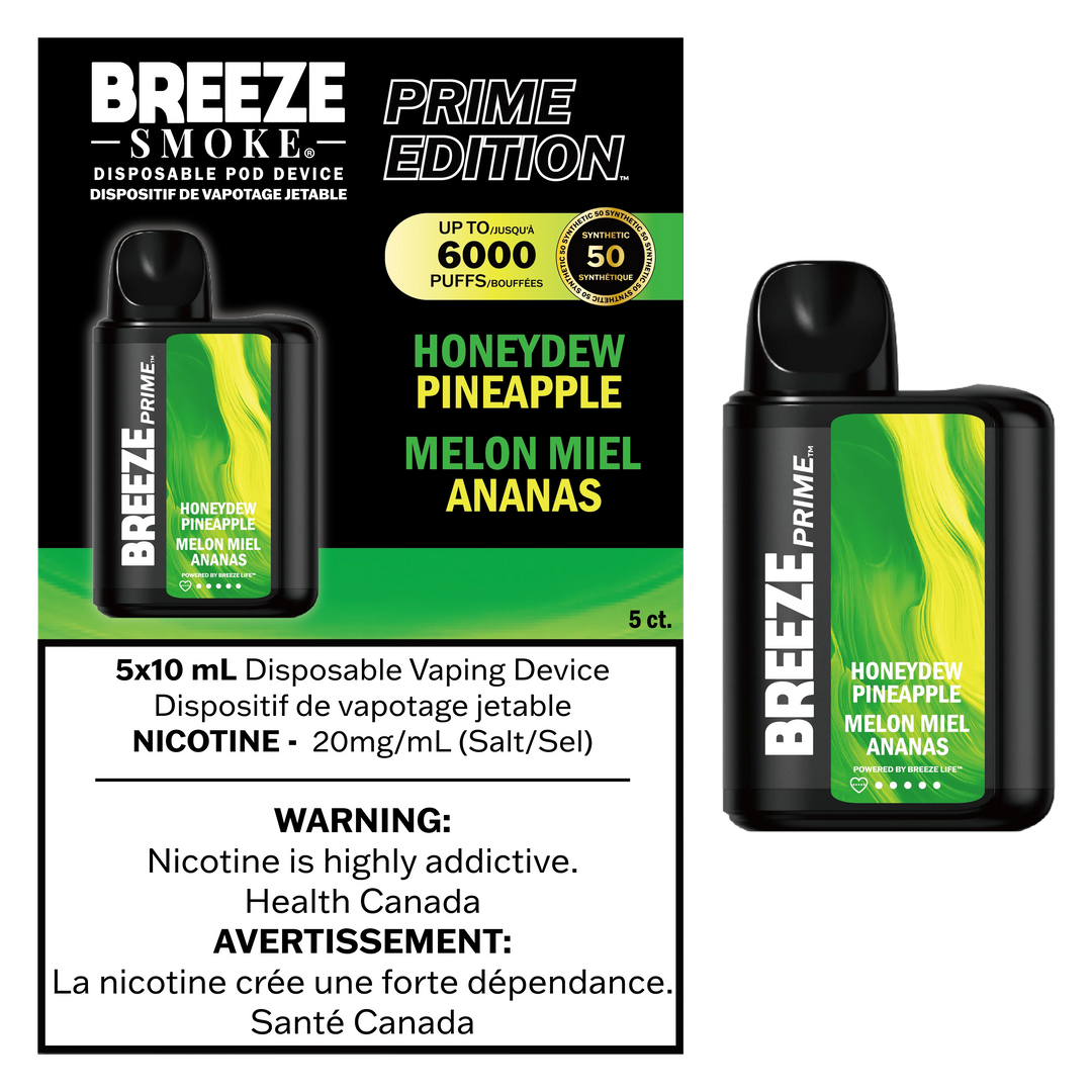 Strawberry Pineapple Ice Breeze Prime S50 - Disposable 6K