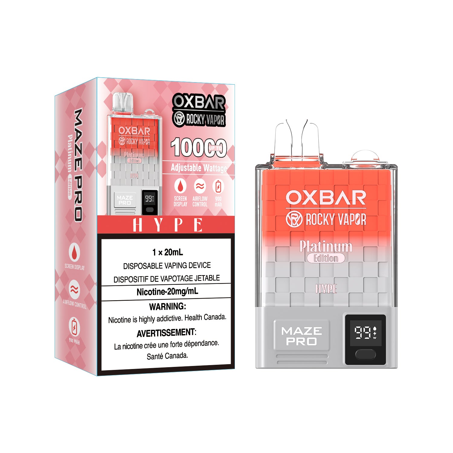 Oxbar Maze Pro - Disposable E-Cig (10000 Puffs) (FEDERAL)