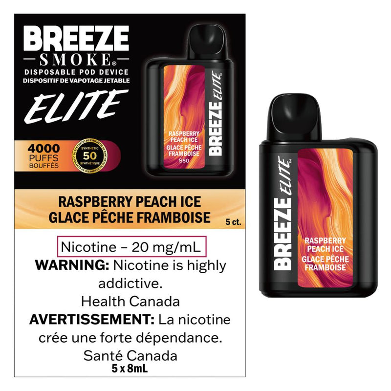 Breeze Elite - Disposable E-Cig (4000 Puffs) (EXCISE TAXED)