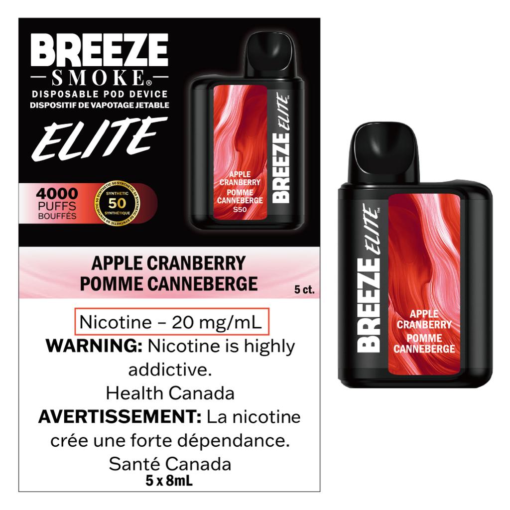 Breeze Elite - Disposable E-Cig (4000 Puffs) (FEDERAL)