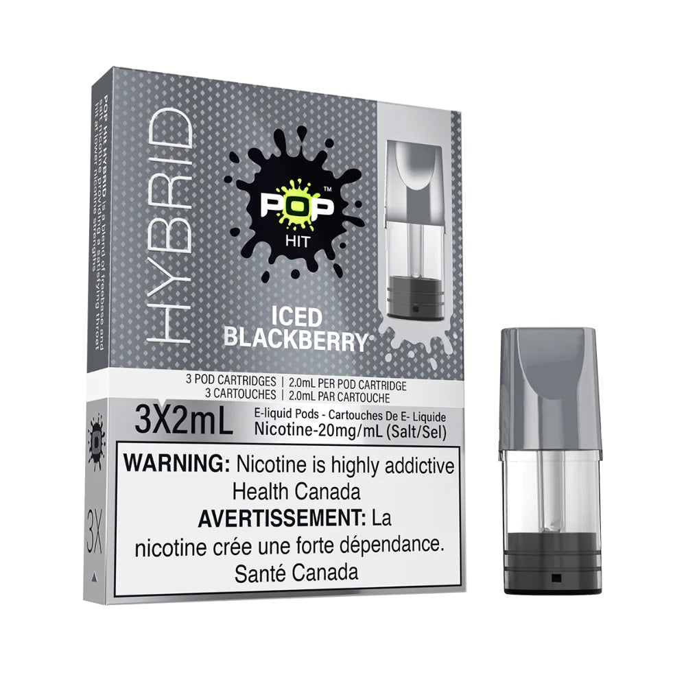 Pop Hybrid Pods - Iced Blackberry (Compatible with STLTH) (PROVINCIAL)