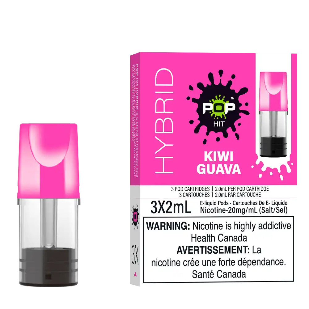 Kiwi Guava Stlth Pods by Pop Hybrid