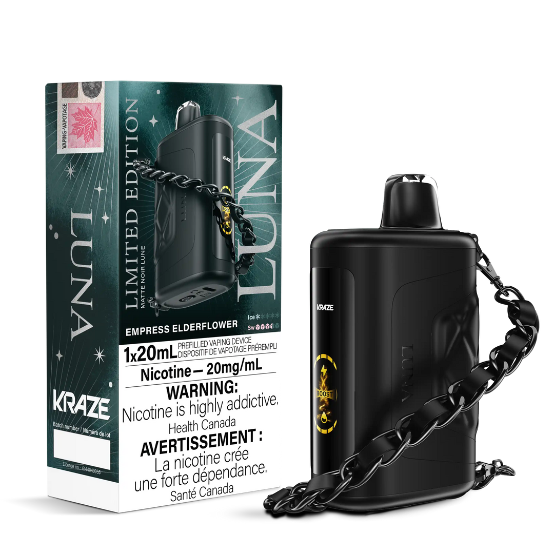 Limited Edition Empress Elderflower Kraze Luna - Disposable 42K