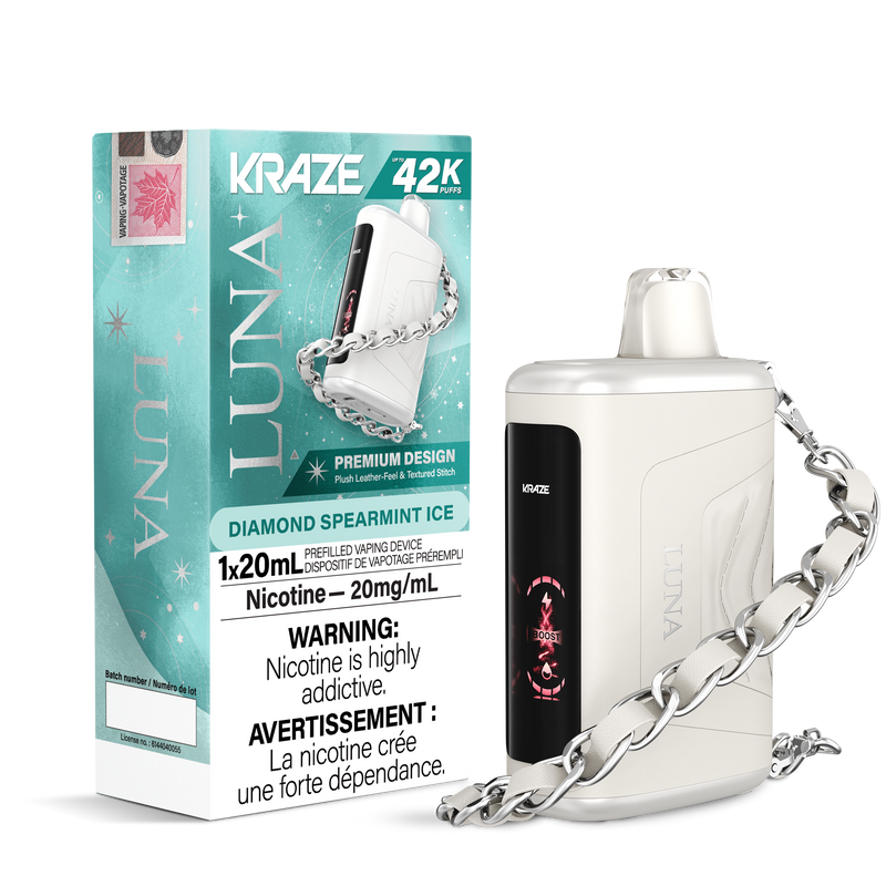 Kraze Luna - Disposable E-Cig (PROVINCIAL) (42k Puffs)