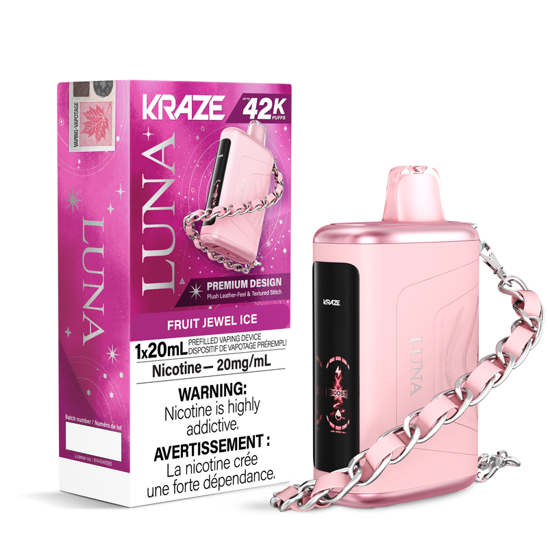 Kraze Luna - Disposable E-Cig (PROVINCIAL) (42k Puffs)