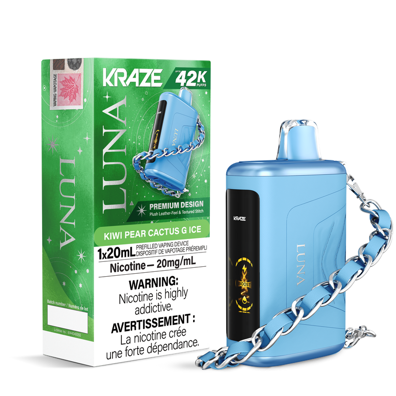 Kraze Luna - Disposable E-Cig (PROVINCIAL) (42k Puffs)