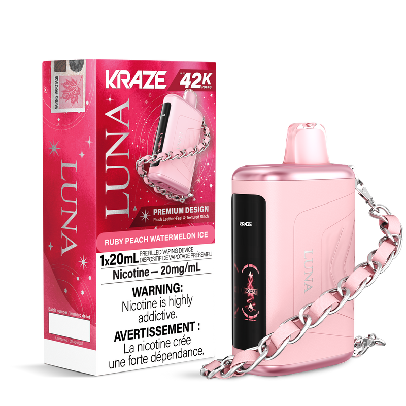 Kraze Luna - Disposable E-Cig (PROVINCIAL) (42k Puffs)