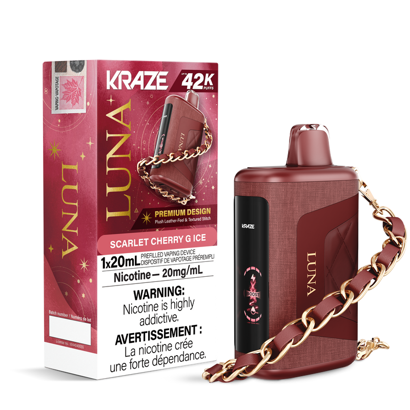 Kraze Luna - Disposable E-Cig (PROVINCIAL) (42k Puffs)