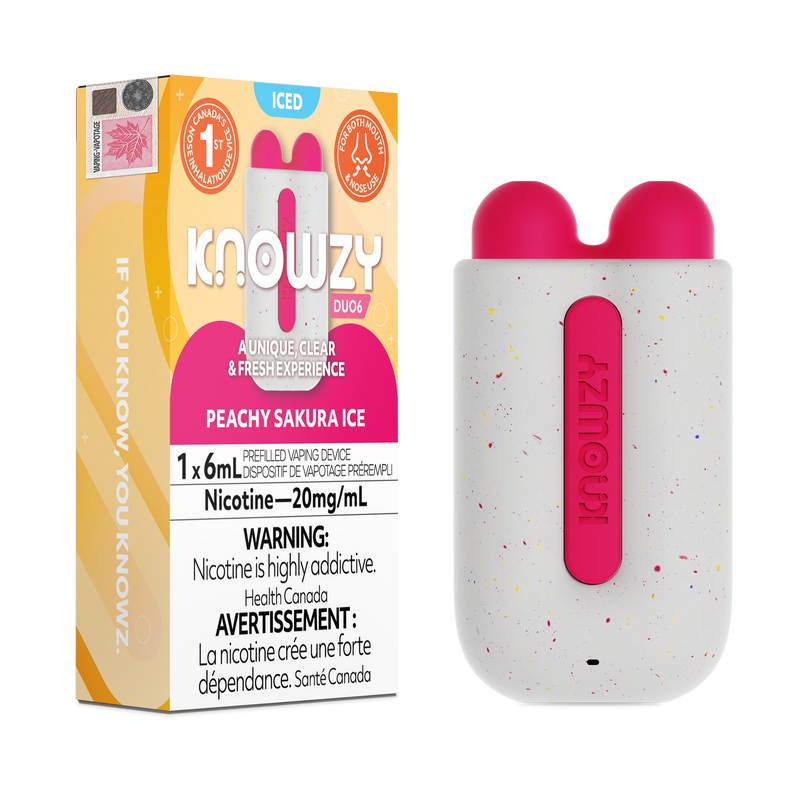 Knowzy Duo 6 - Disposable E-Cig (6ml) (PROVINCIAL)