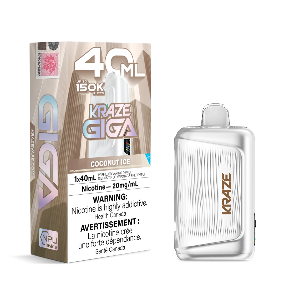 Coconut Ice Kraze Giga - Disposable 150K