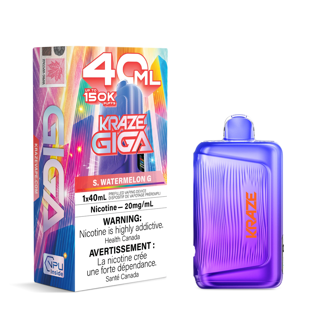 Sour Watermelon G Kraze Giga - Disposable 150K