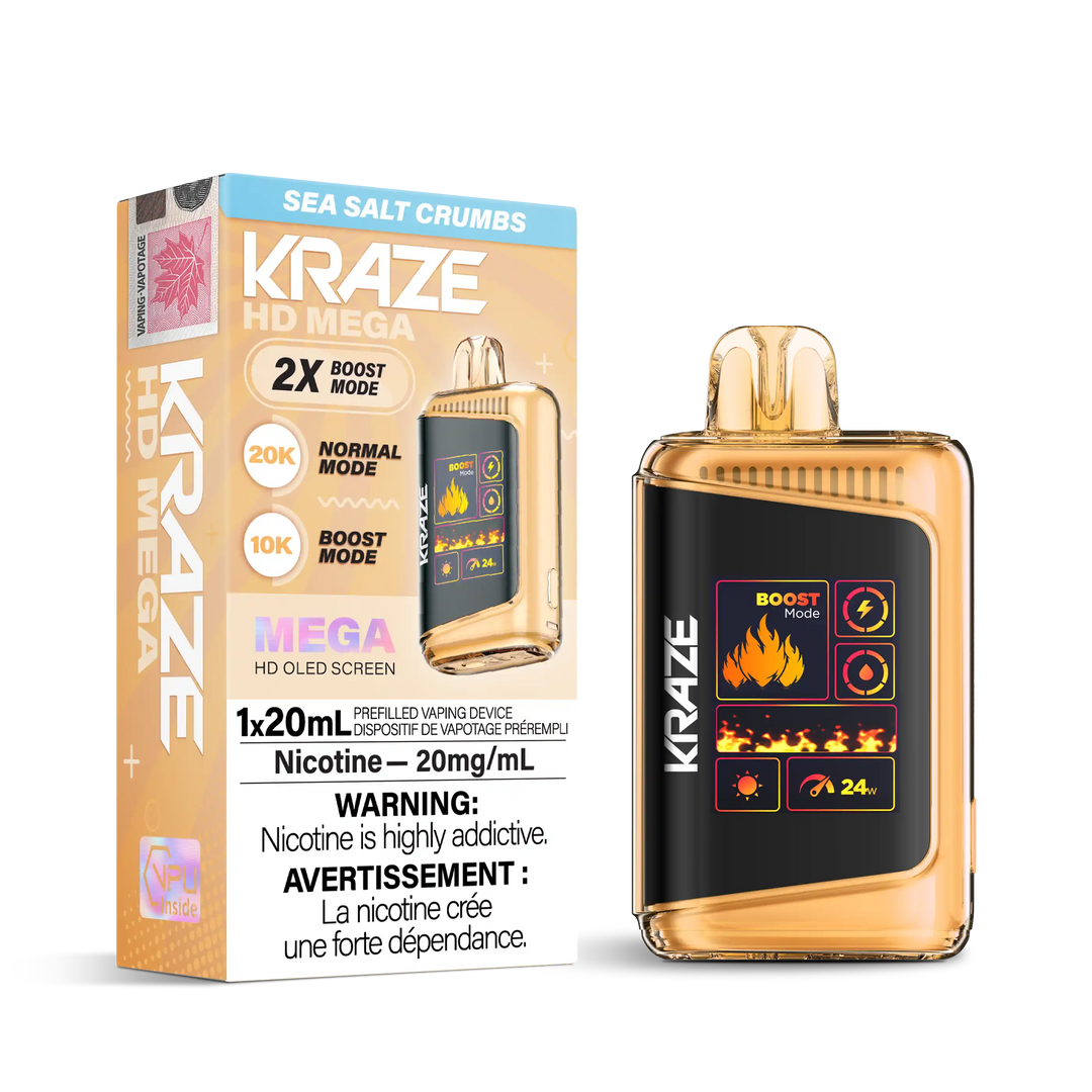 Sea Salt Crumbs Kraze HD Mega - Disposable 20K
