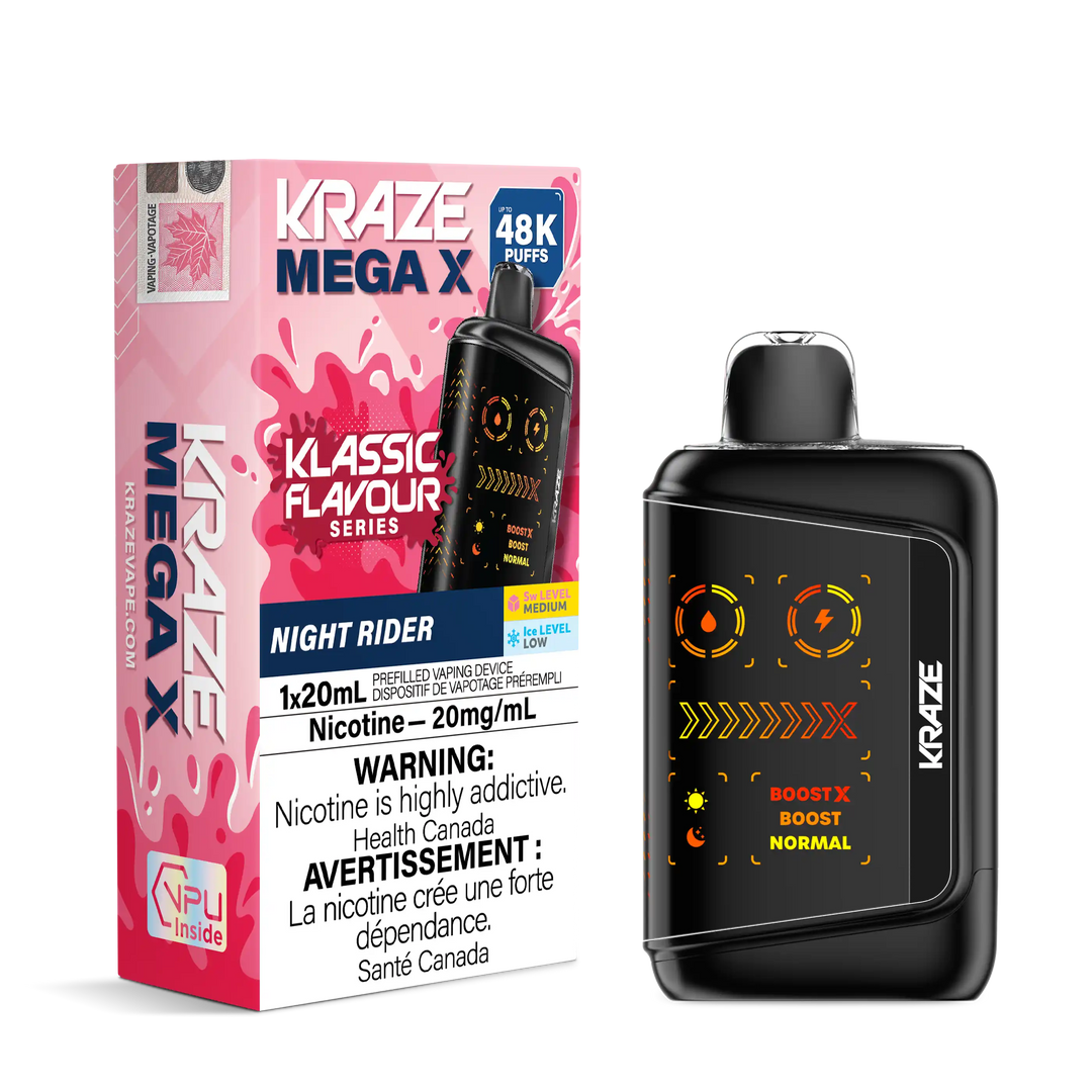 Night Rider Kraze Mega X - Disposable 48K
