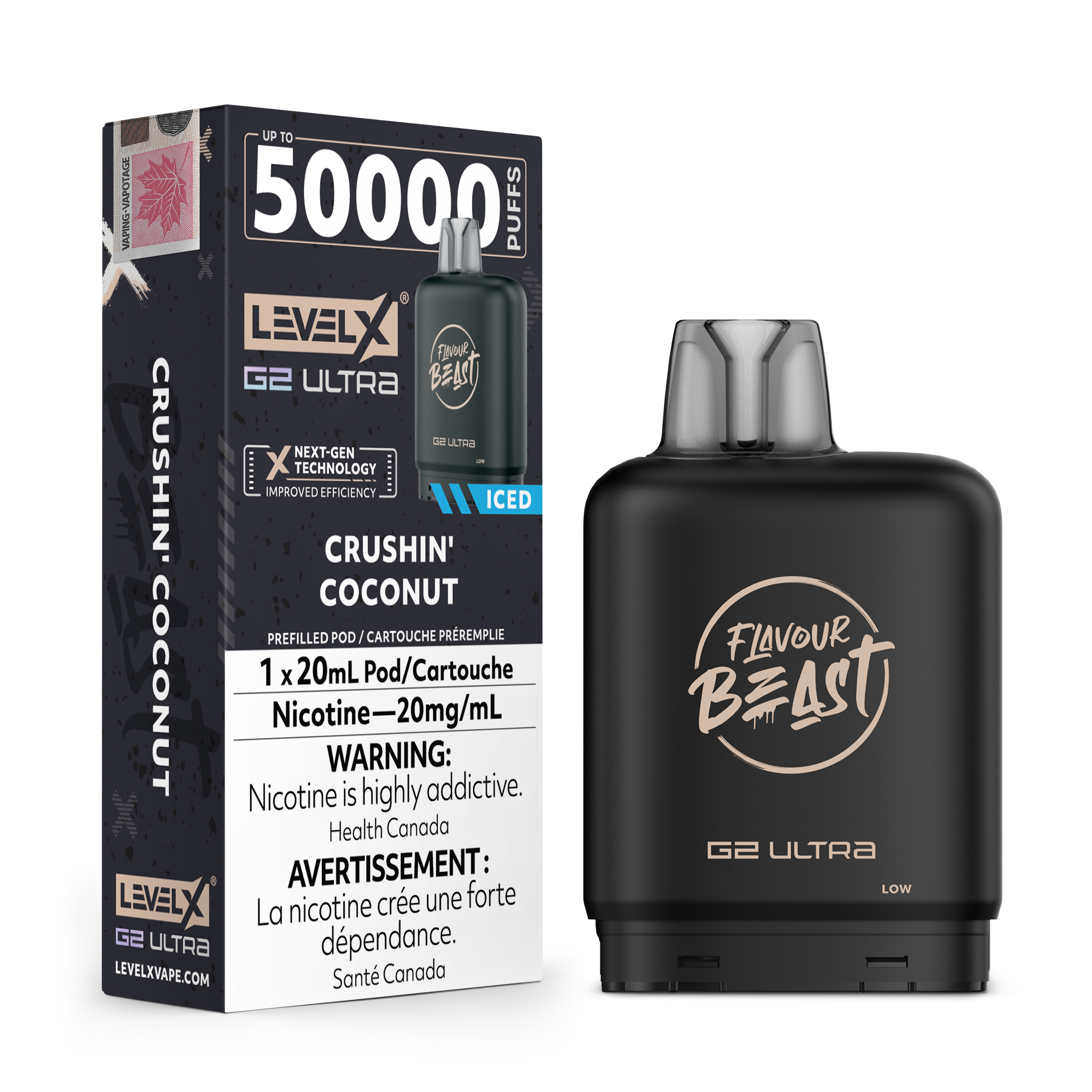 Level X - Ultra G2 Pods FB (50k Puffs) (PROVINCIAL)