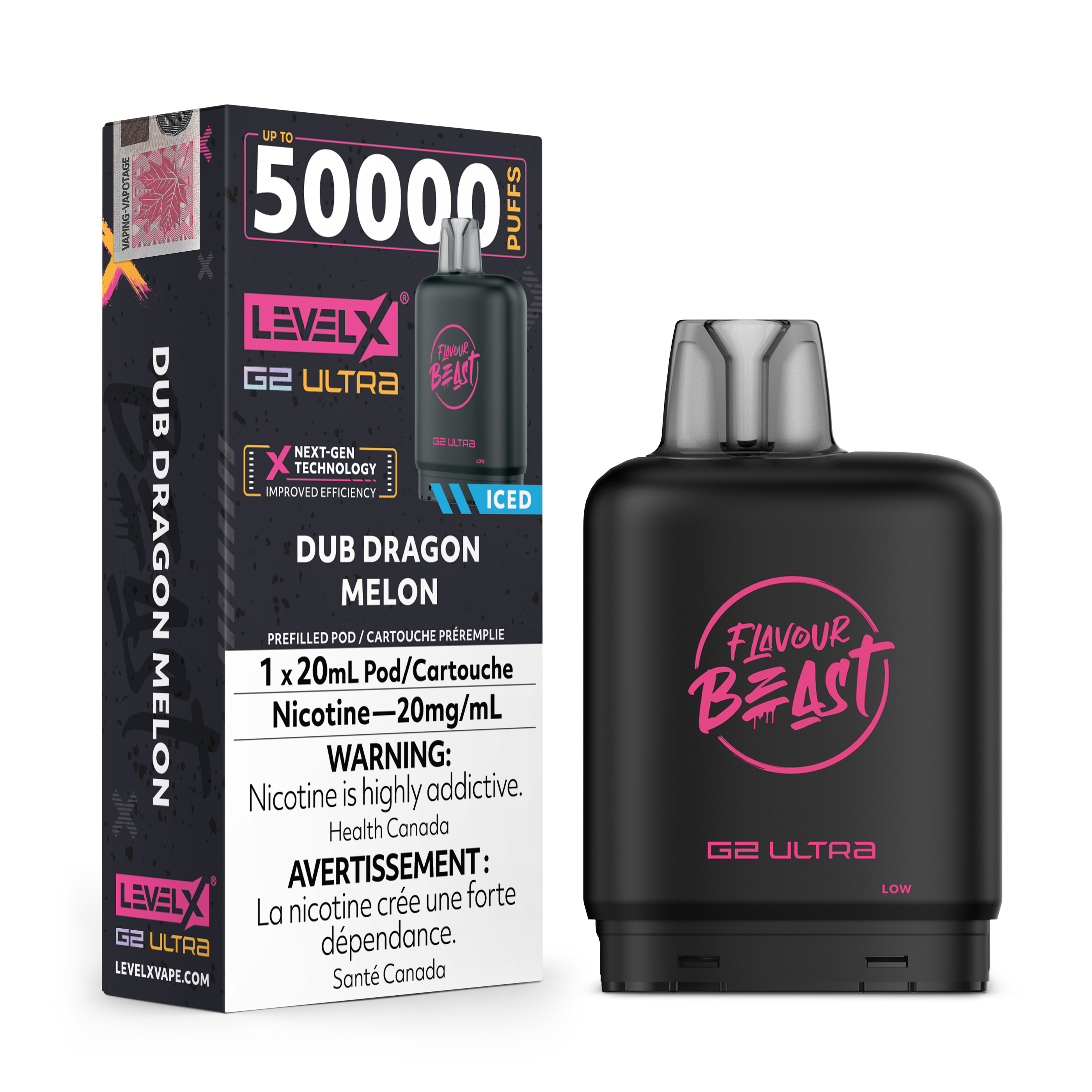 Level X - Ultra G2 Pods FB (50k Puffs) (PROVINCIAL)