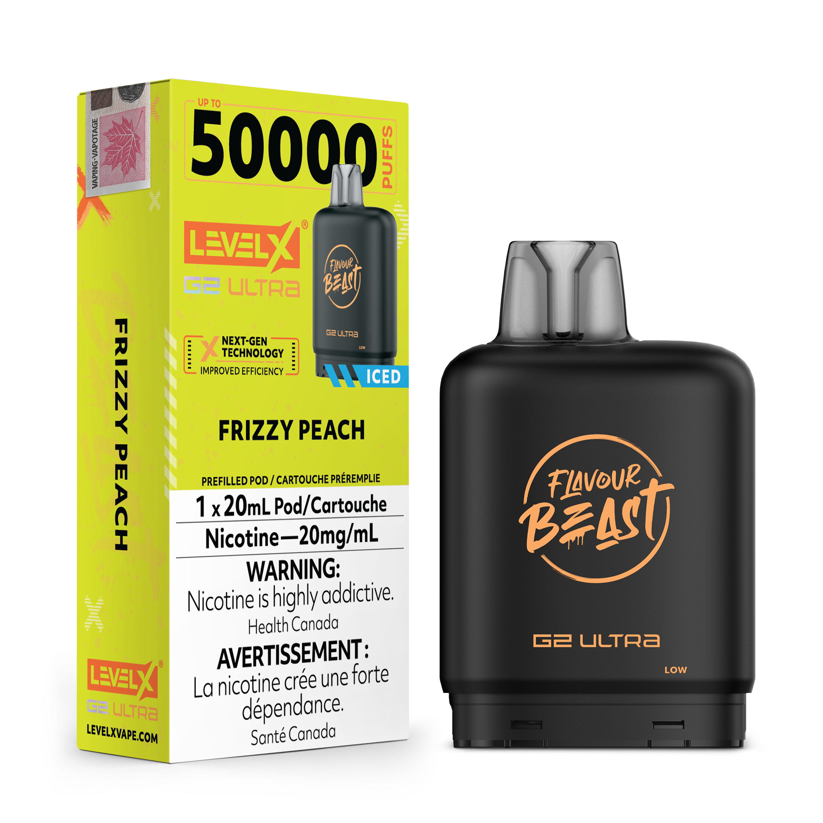 Level X - Ultra G2 Pods FB (50k Puffs) (PROVINCIAL)