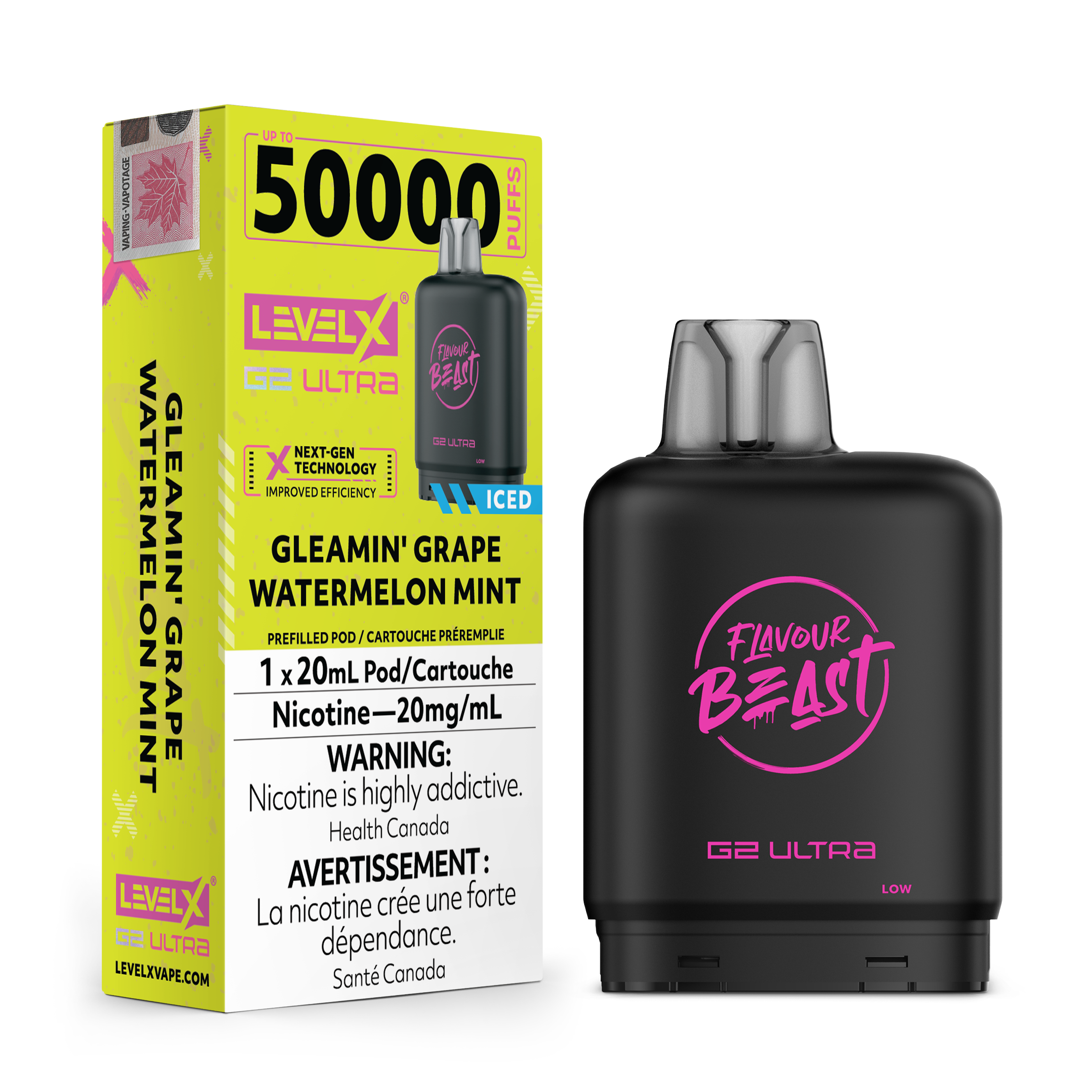 Level X - Ultra G2 Pods FB (50k Puffs) (PROVINCIAL)
