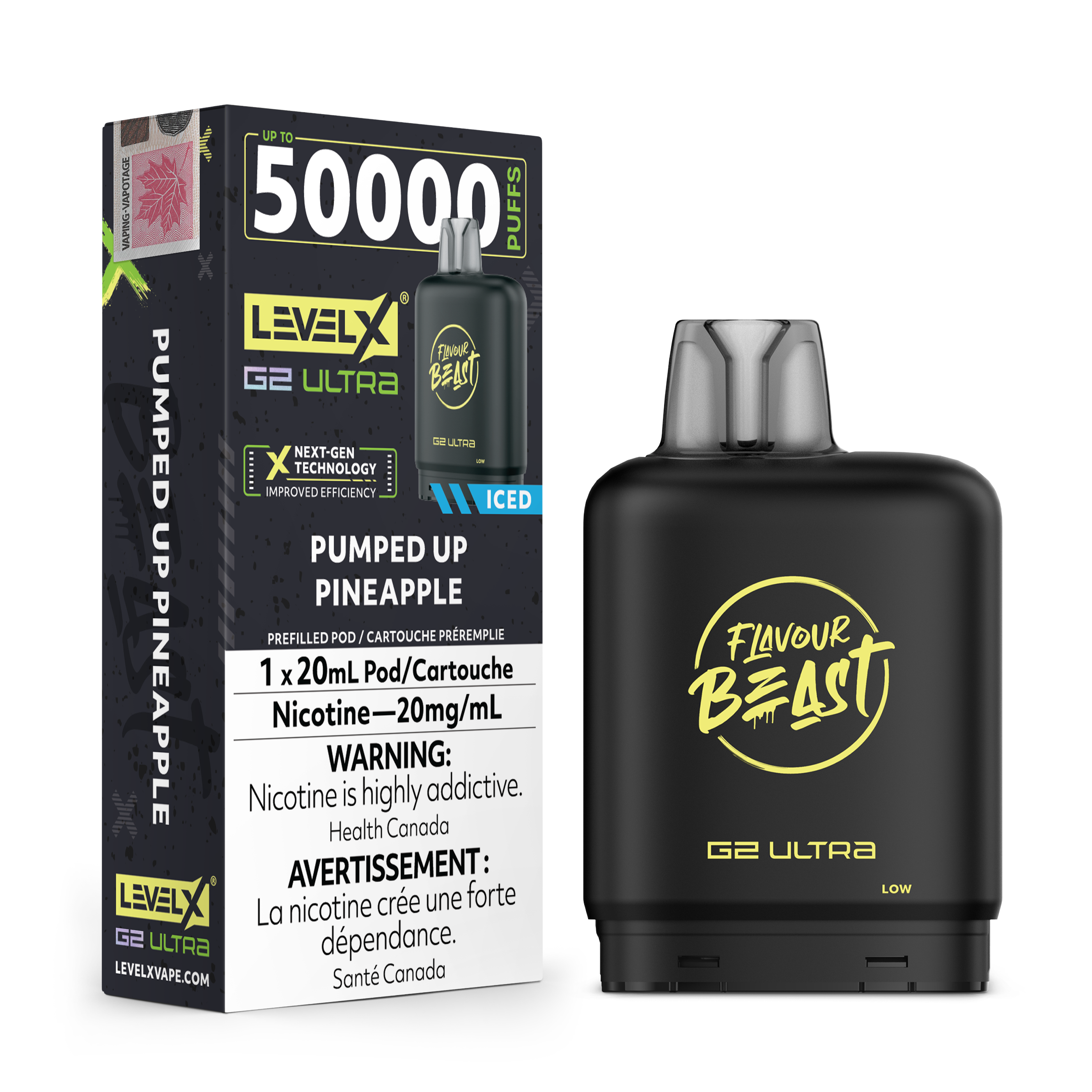 Level X - Ultra G2 Pods FB (50k Puffs) (PROVINCIAL)