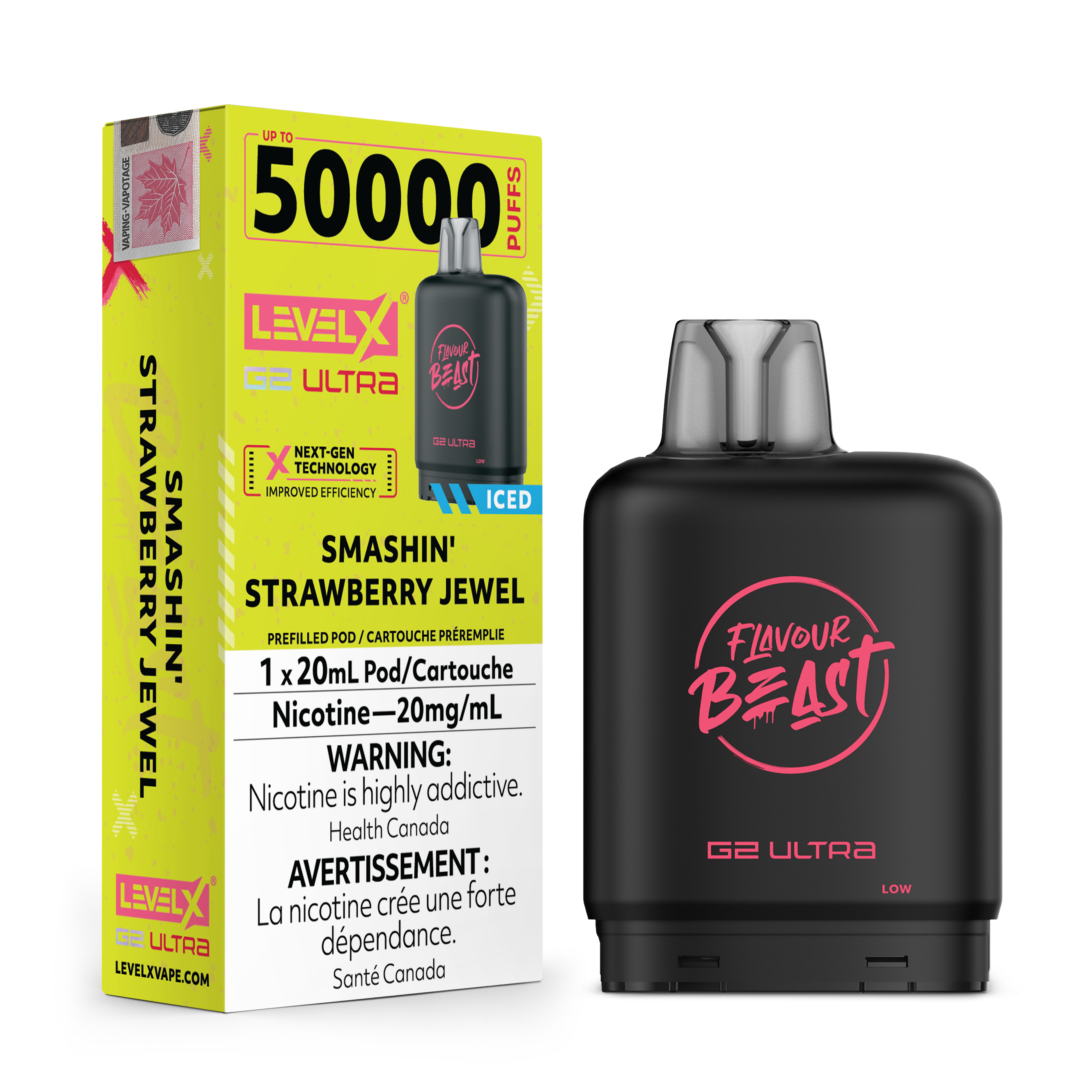 Level X - Ultra G2 Pods FB (50k Puffs) (PROVINCIAL)