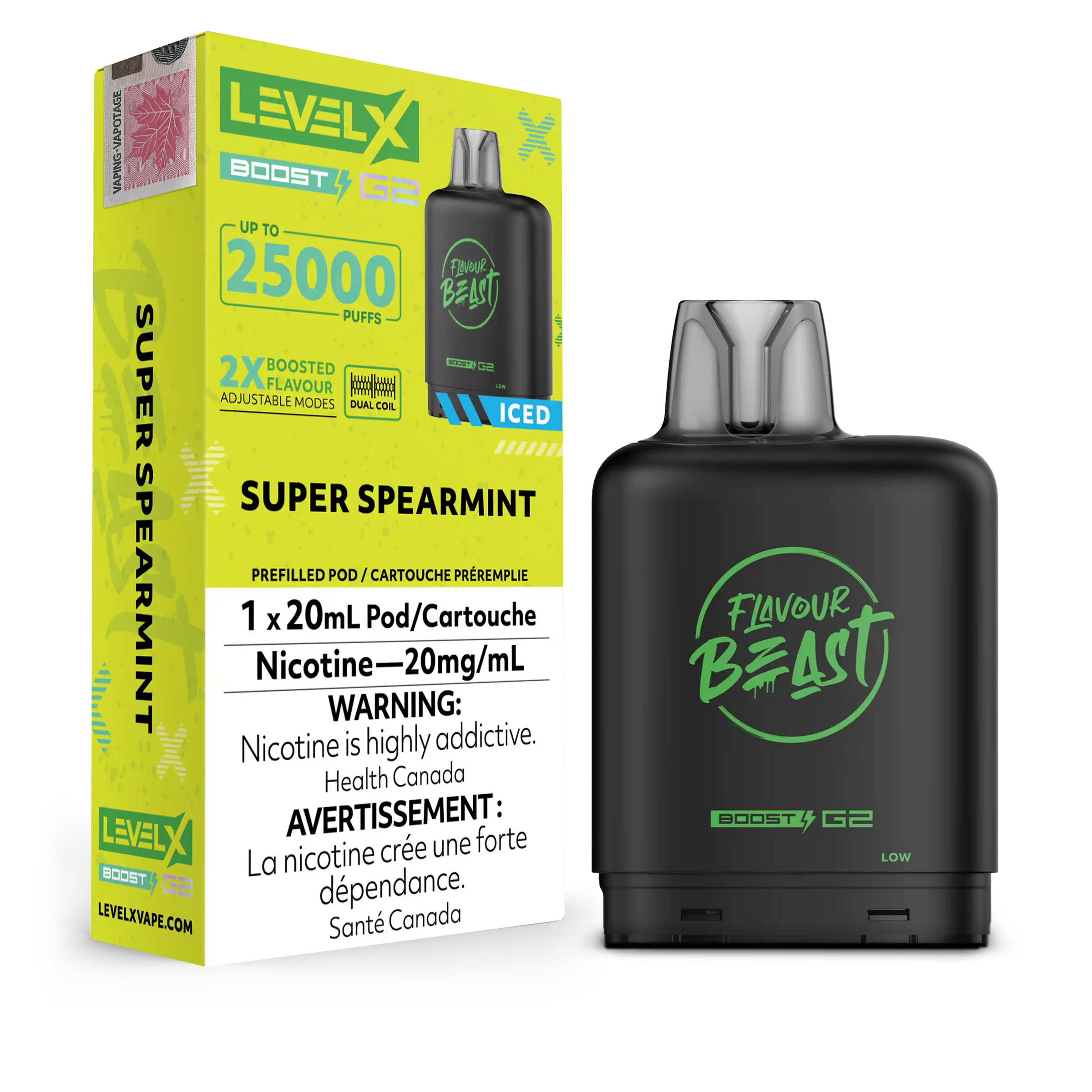 Level X - Flavour Beast Boost G2 Pods 25K